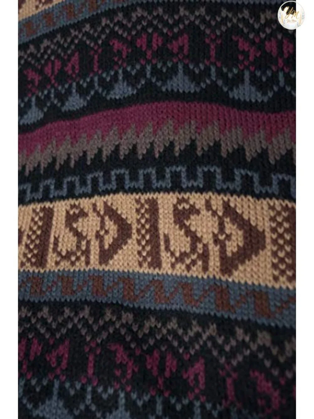 Men's Alpaca Wool Pullover Crewneck Sweater Handmade Lightweight Winter Knit